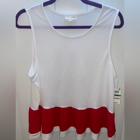 Maison Jules Scoopneck Tank Green Size Xxl